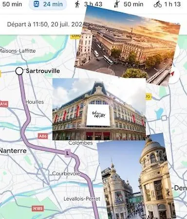 Luxueux Neuf-balcon-6min Gare-15min Paris